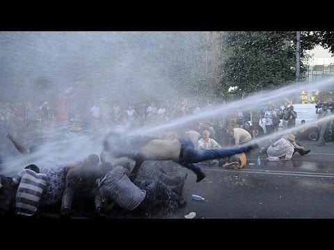 Armenian energy protests turn ugly with dozens of arrests
