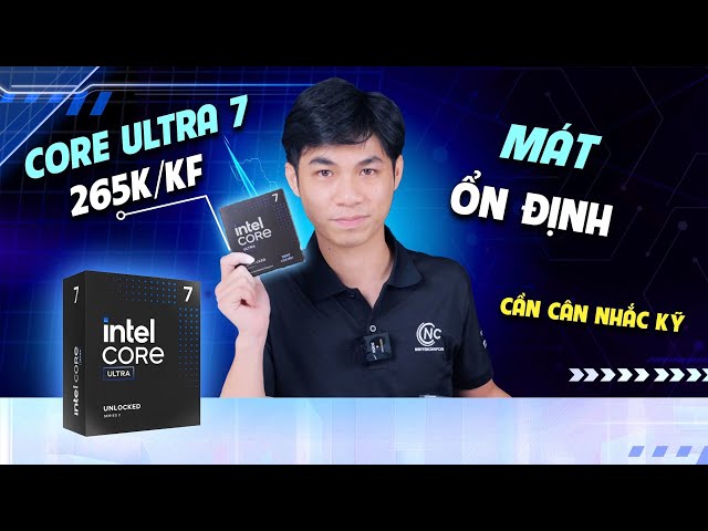 CPU Intel Core Ultra 7 265K (Up 5.5GHz, 20 Nhân 20 Luồng, Arrow Lake-S)