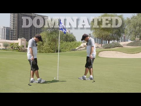 The Els Club Dubai Match Part 2! This course is brutal!