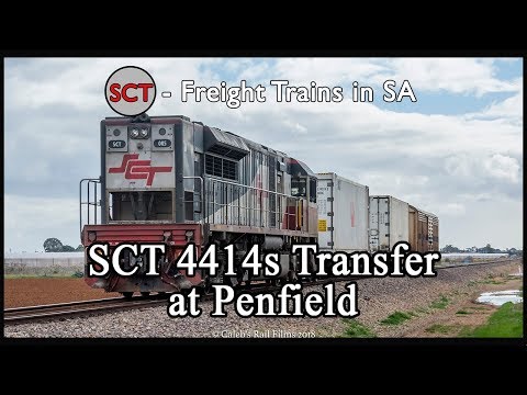 SCT 4414s Transfer Freight Shuttle at Penfield