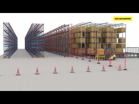 SSI Exyz Storage and Retrieval Machine | 3D Animation | Promotional | SSI Schaefer Group