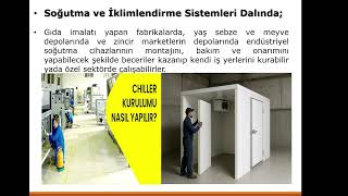 TESİSAT TEK.  SOĞUTMA VE İKLİMLENDİRME SİSTEMLERİ ALANI BÖLÜM TANITIMI