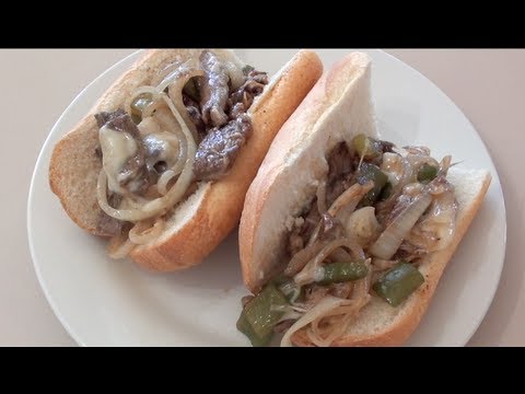 CHEESE STEAK SUBS - VIDEO RECIPE