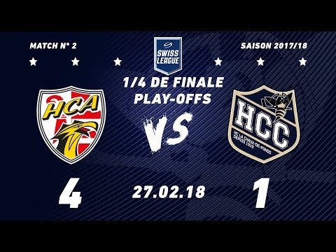 27.02.2018 HC Ajoie - HC La Chaux-de-Fonds (4-1)