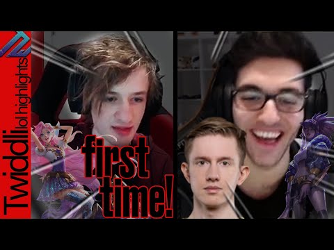 Nemesis vs Nisqy and Froggen | FIRST-timing Seraphine vs Akali mid