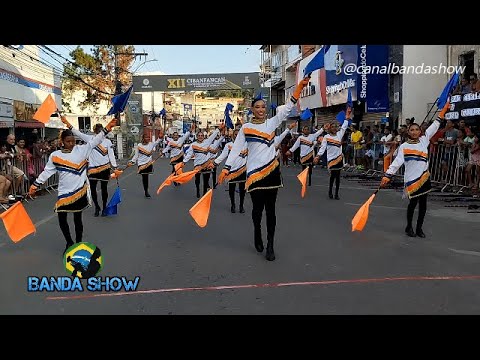 Coreográfico da Banda Marcial FANESP no Concurso de Bandas e Fanfarras de Candeias 2024