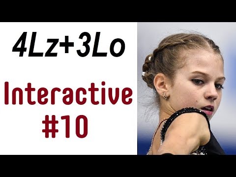 Интерактив №10 - Alexandra TRUSOVA - 4Lz+3Lo, practice (11/2018)
