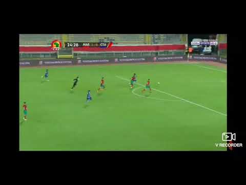 Morocco vs Central African Republic Goal!! Louis Mafouta scores in the Africa Cup Of Nations