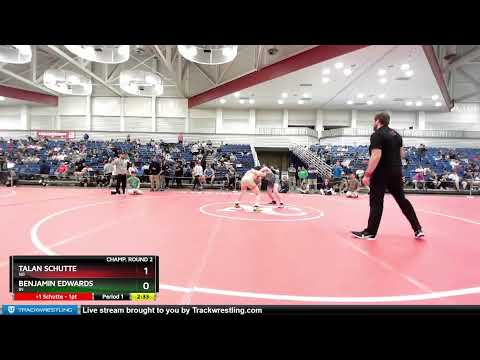 145 Lbs Champ. Round 2 - Talan Schutte, WI Vs Benjamin Edwards, IN 9b4f