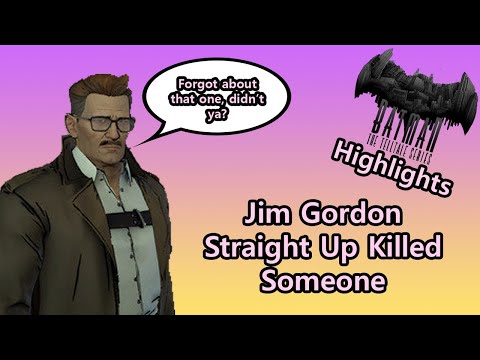 Jim Gordon Straight Up Killed Someone [Batman: The Telltale Series Highlights 3]