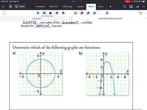 MCR3U - Unit 1, Lesson 1 - Functions and Relations