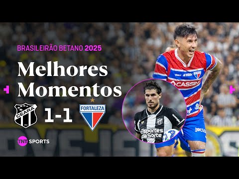 PROVOCAÇÃO E EMPATE AOS 45 DO 2º TEMPO! CEARÁ 1X1 FORTALEZA - MELHORES MOMENTOS