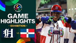 Tigers vs. Dominican Republic 2026 World Baseball Classic | Exhibition Game Highlights