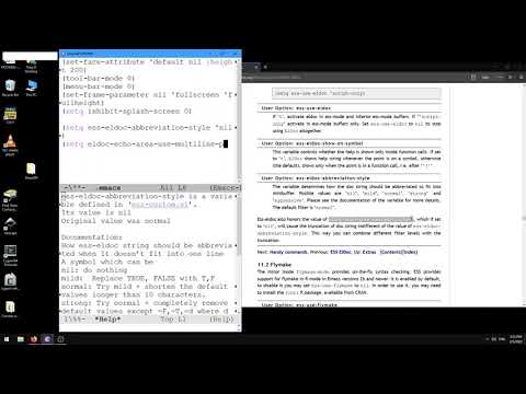 Basic R completion in Emacs Speaks Statistics