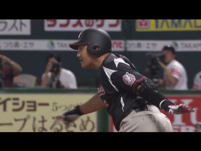【5回表】さすがの勝負強さ!! マリーンズ・井口のタイムリーヒット!! 2017/7/23 H-M