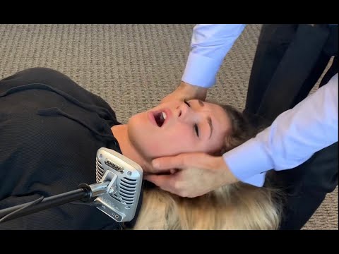 Loudest Jaw Bone Crack I’ve Ever Heard ~ 2nd Visit = DEEPER ~ Self Cracker ~ ASMR Chiropractic TMJ.