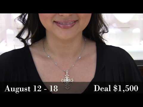 Deal of the Week: Diamond Cross Design Pendant