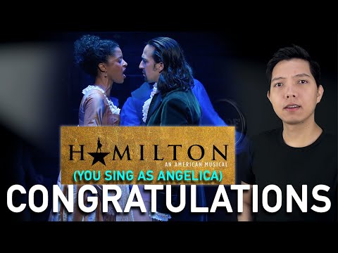 Congratulations (Hamilton Part Only - Karaoke) - Hamilton (Cut)