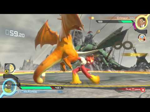 Pokken Tournament Sessions: Charizard (me) vs Blaziken (Gurren)