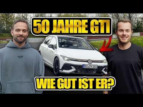Zu schnell für die Straße? 😳 Rennfahrer und ich testen den Golf 8 GTI Edition 50!