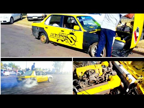 V8 Powered BMW E30!| The people's favorite!🤪South African freestyle drifting 2021