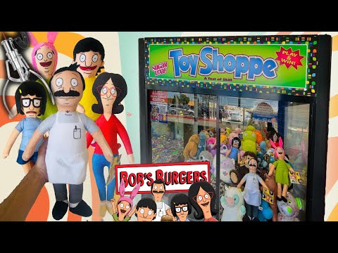 Winning ENTIRE Bob's Burgers Family in ONE Claw Machine | Strange Claw Wins