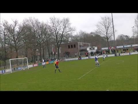 Doelpunt Ifè Oduguwa tijdens SV Vaassen - WSV Apeldoorn 0-1