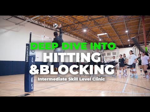 Hitting + Blocking Volleyball Clinic | Intermediate Skill Level on CoachTube thumbnail