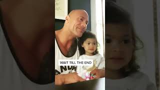 The Rock’s daughter still doesn’t believe he’s in Moana 😂