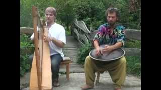 Alizbar  Christian Amin Varkonyi   Celtic harp ft  Hang