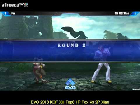 EVO 2013 KOF XIII Top8 Fox vs Xian