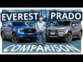 How Good Is The New Toyota Prado Really 2025 Ford Everest Sport V Toyota Prado GXL