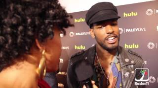 Luke James plays Johnny Gill in THE NEW EDITION STORY