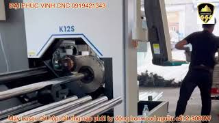 Máy Laser Cnc cắt ống cắt hộp 3D 5 trục nạp phôi tự động