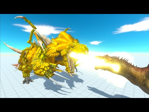 LION T-REX vs STRONG UNITS - Animal Revolt Battle Simulator