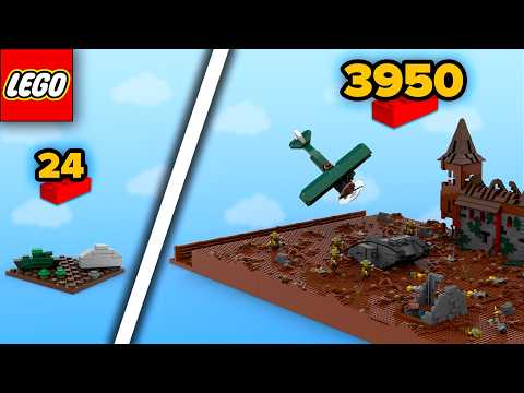 LEGO WWI Battles in Different Scales