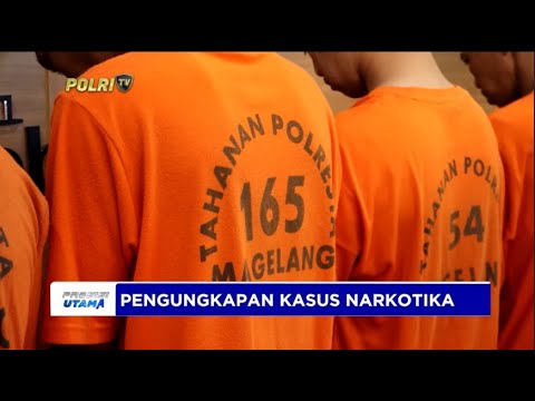 POLRESTA MAGELANG UNGKAP 7 KASUS NARKOTIKA