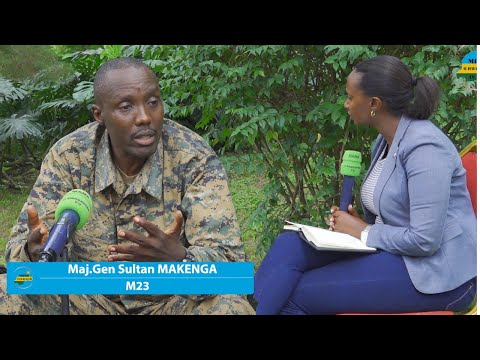 Maj.Gen Sultan MAKENGA ATUGANIRIJE BYINSHI BITUMA M23 IKOMEZA KURWANA NDETSE NA TUMWE MUDUCE BAFITE