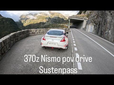 Nissan 370z Nismo | POV Drive | 4K Sustenpass | Itasha