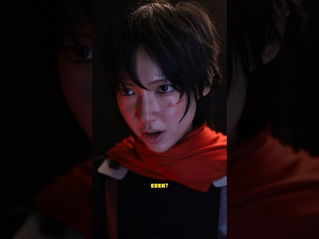 Vídeo relacionado con Black Sugar Bufanda caliente Mikasa Ackerman Disfraz Shingeki No Kyojin Anime Manga Disfraces Cosplay Rojo, Poliéster rojo, Talla única
