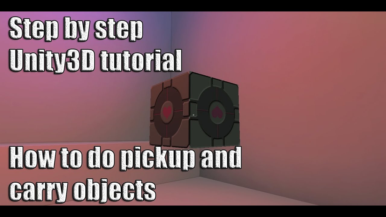 how to pick up a game object - Questions & Answers - Unity Discussions