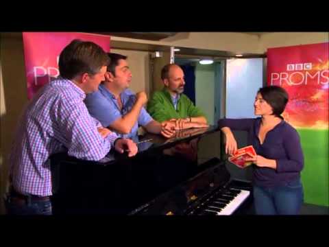 BBC Proms The King's Singers-Interview with Robin Stephen and Philip
