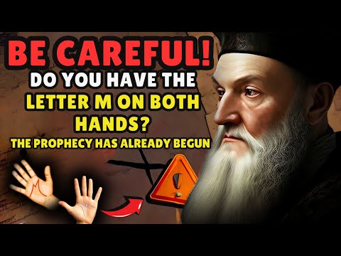REVEALED: WHAT IT MEANS TO HAVE THE M MARK on BOTH PALMS | NOSTRADAMUS