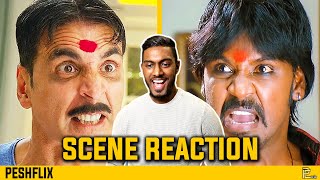 Kanchana vs Laxmii  Dinner Comedy Scene Reaction  