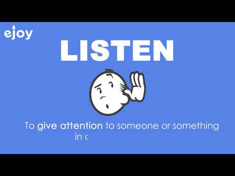 Hear vs.  Listen
