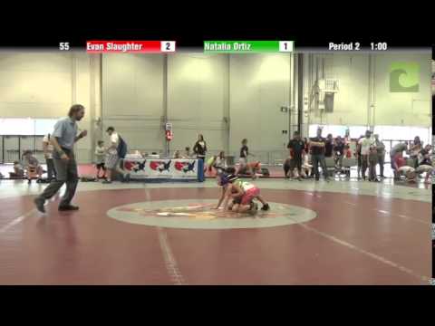 BANTAM 55 - Evan Slaughter vs. Natalia Ortiz