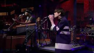 Theophilus London feat. Sara Quin - Why Even Try? @ Letterman 02/14/11