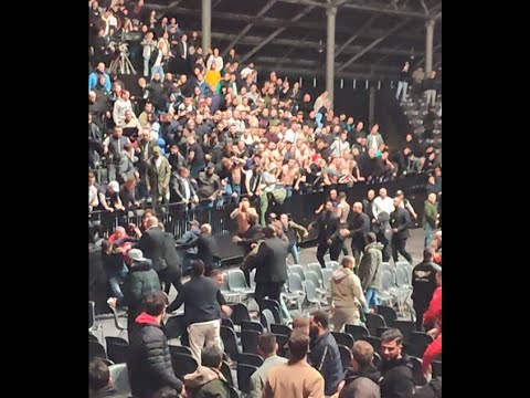 Badr Hari - Wrzosek (Glory 80 - FULL fight Legia hooligans) HD