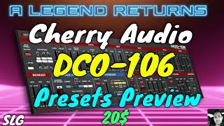Video thumbnail for Cherry Audio | DCO 106 | Presets Preview (No Talking) by Simon Le Grec