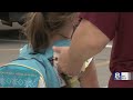 Victor Schools Board Buses To Go Home On First Day